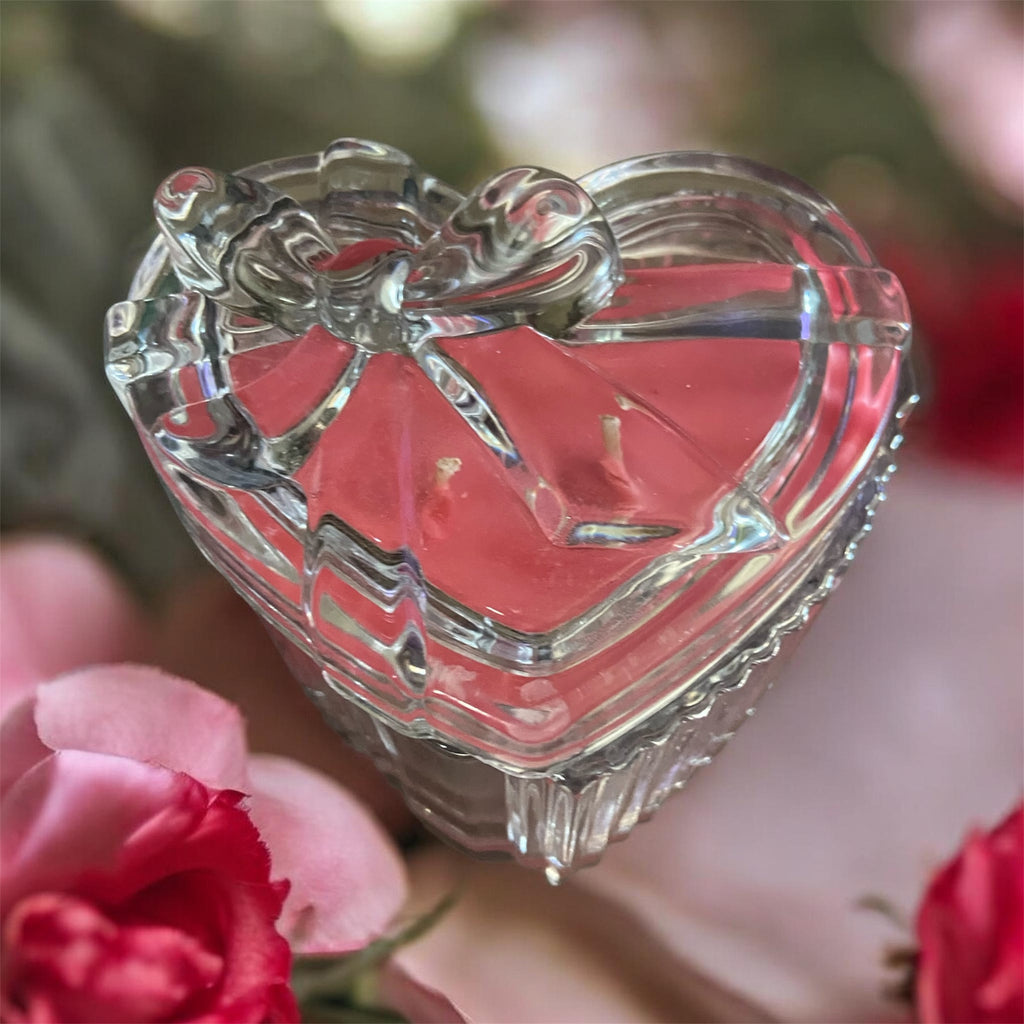 Heart Shaped Strawberry Poundcake Candle