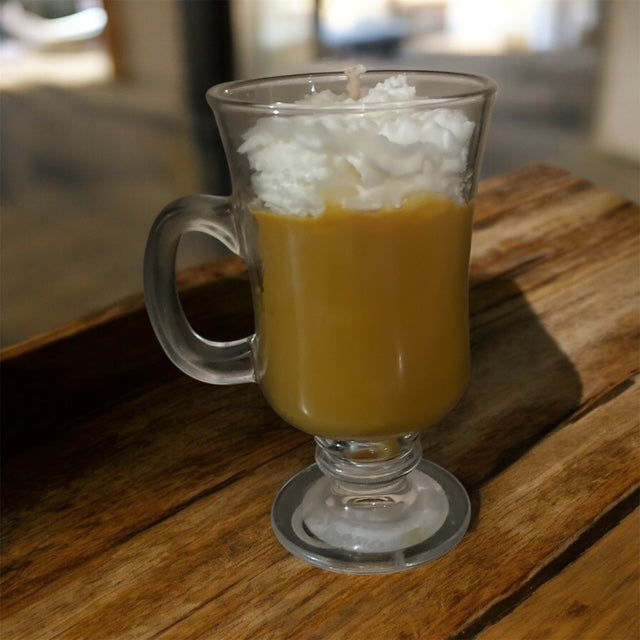 Vanilla Caramel Coffee Candle | Soy Blend Dessert Candle