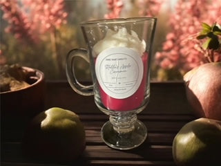 Stella’s Apple Cinnamon Candle | Soy Blend Dessert Candle