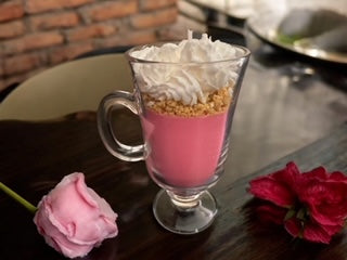 Strawberry Shortcake Candle| Soy Blend Dessert Candle